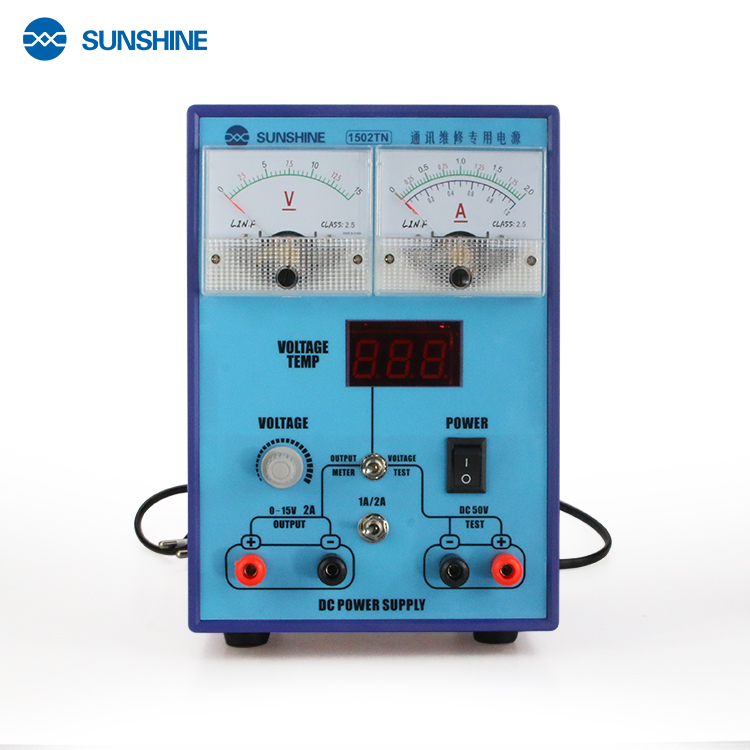Máy cấp nguồn 2a-15v sunshine p-1502tn