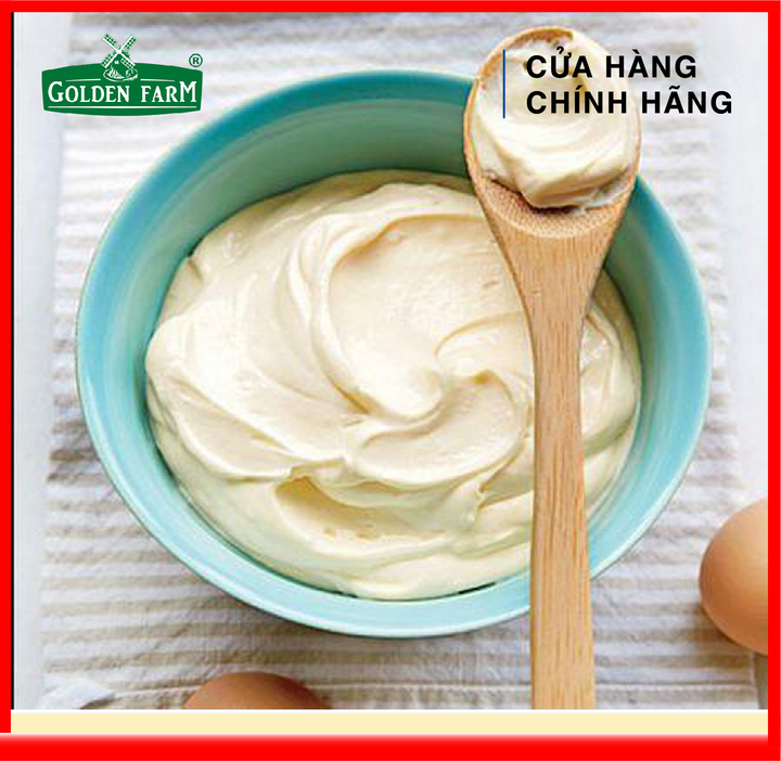 [Phù hợp ăn kiê.ng] Sốt Salad Mayonnaise Golden Farm