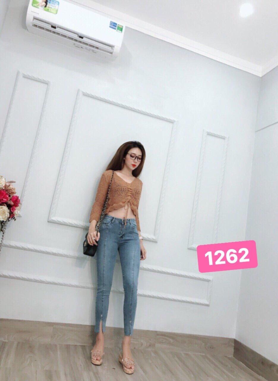 QUẦN JEAN NỮ XẺ SIÊU ĐẸP 1262 .3