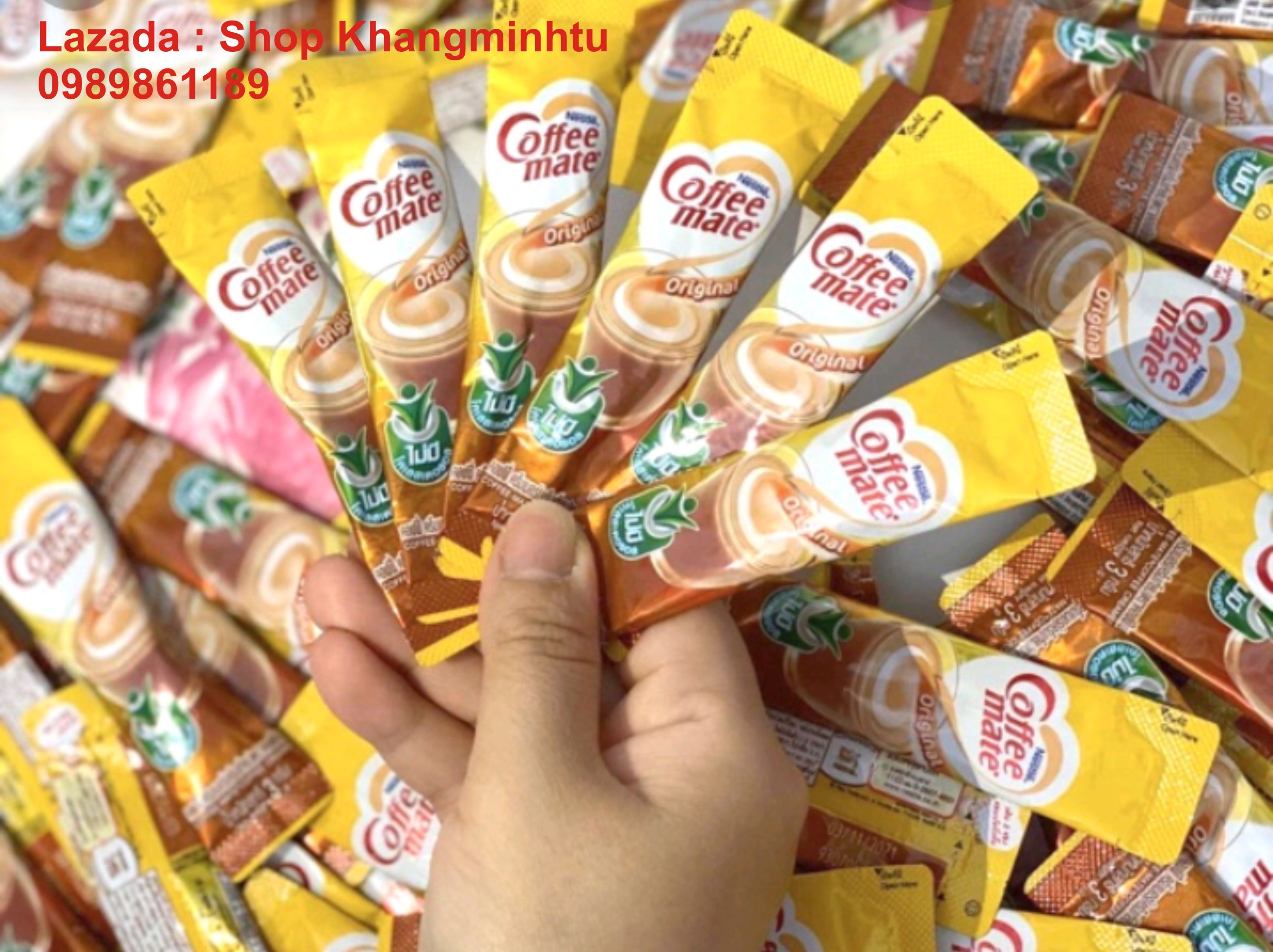[HCM] Bột kem Coffee  Mate 3gram (bịch 50 gói nhỏ) - Nestle