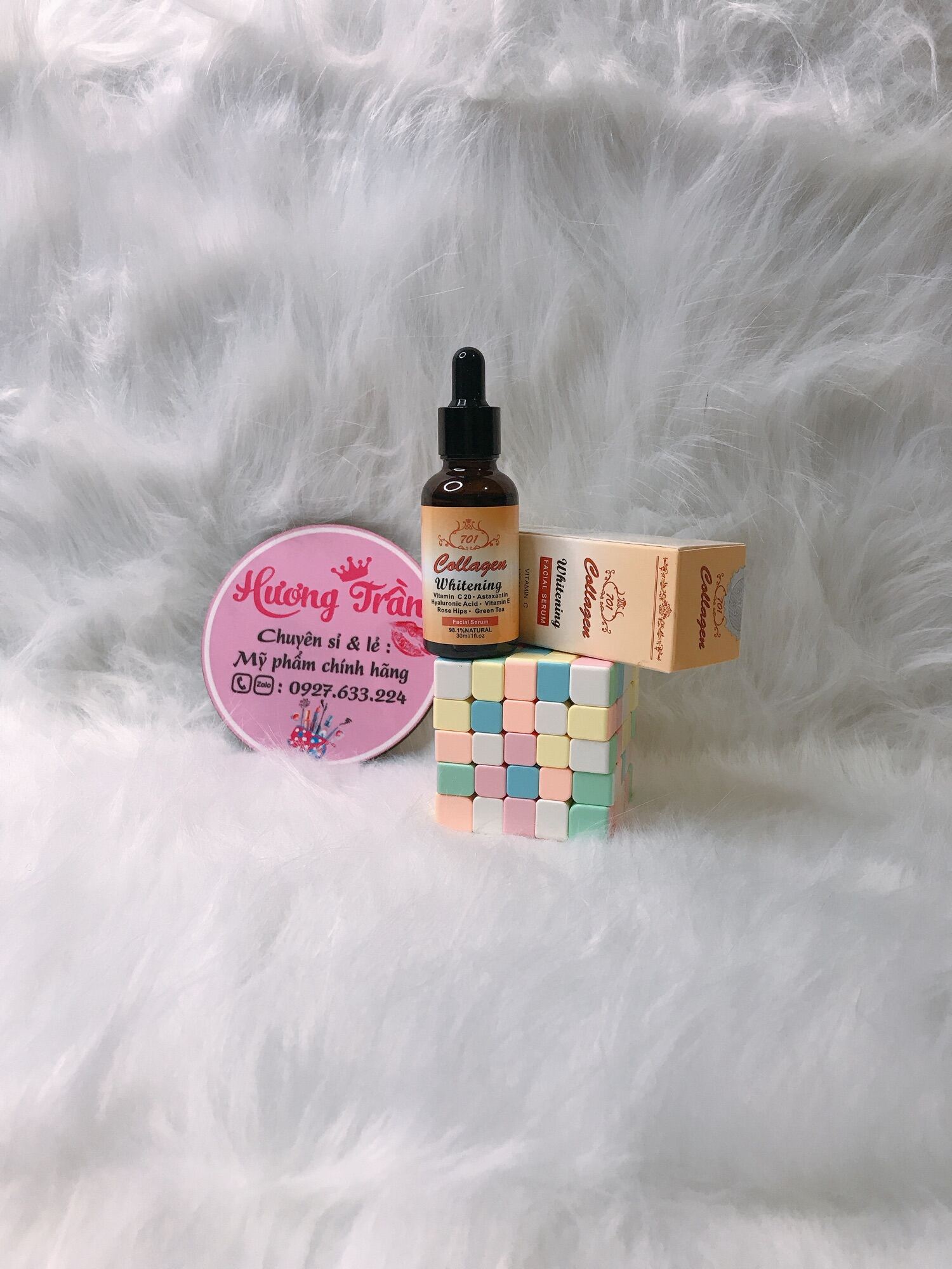 Serum Collagen 701 Plus Vit E 30ml - Hàng Chuẩn Indonesia