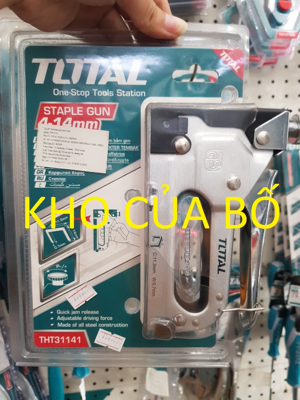 Kềm bấm gim Total THT31141