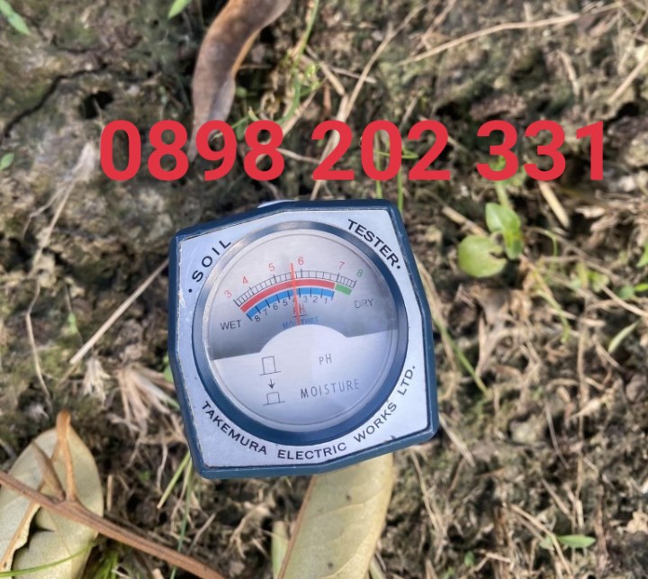 MÁY ĐO pH ĐẤT VÀ ĐỘ ẨM DM15