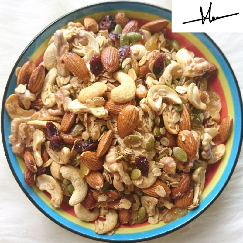 1kg ngũ cốc granola ăn liền giảm cân siêu hạt