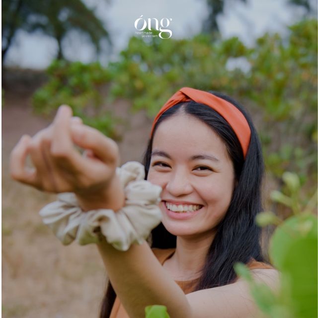 Băng đô lụa tơ tằm 100% tơ tằm tự nhiên