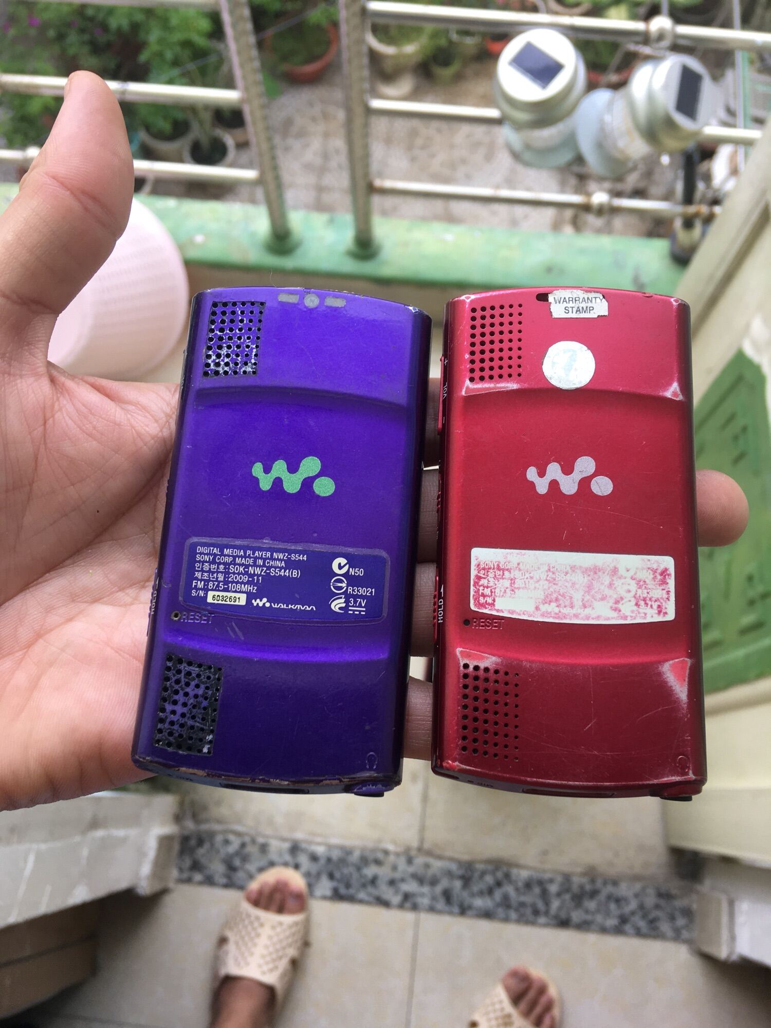 Máy Nghe Nhạc Sony Walkman S544 8G.