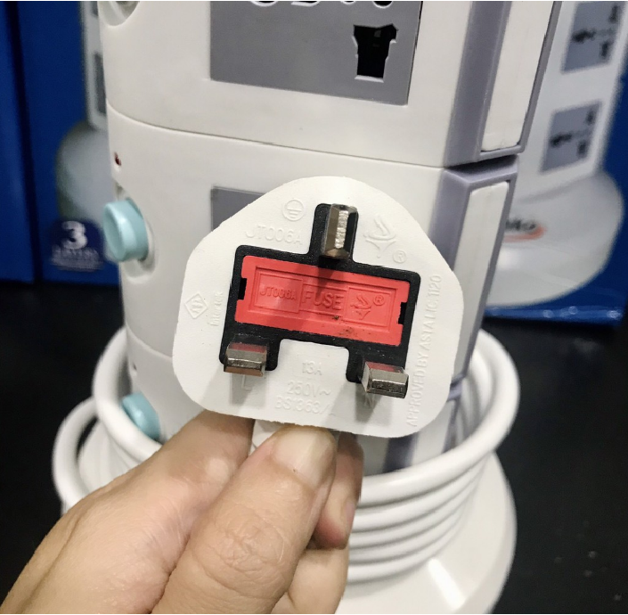 [HCM]Ổ điện đa năng 2 tầng 7 ổ cắm 2 cổng USB