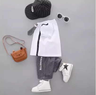 Bộ ngắn tay cà vạt