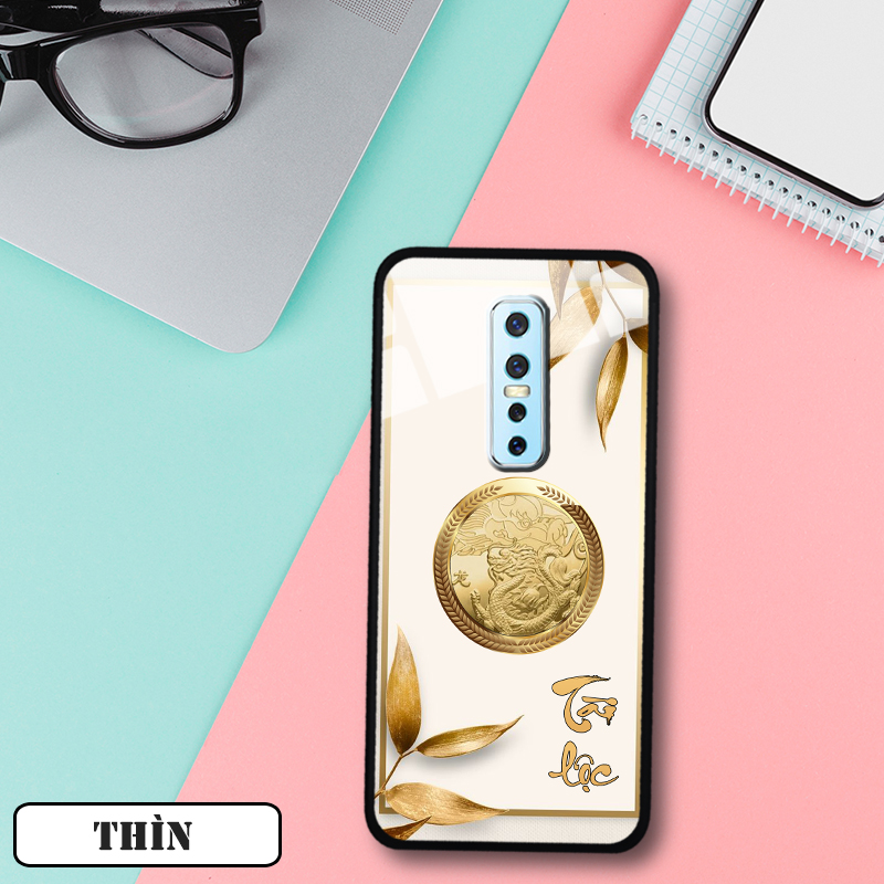 Ốp lưng kính 12 con giáp cho vivo v17