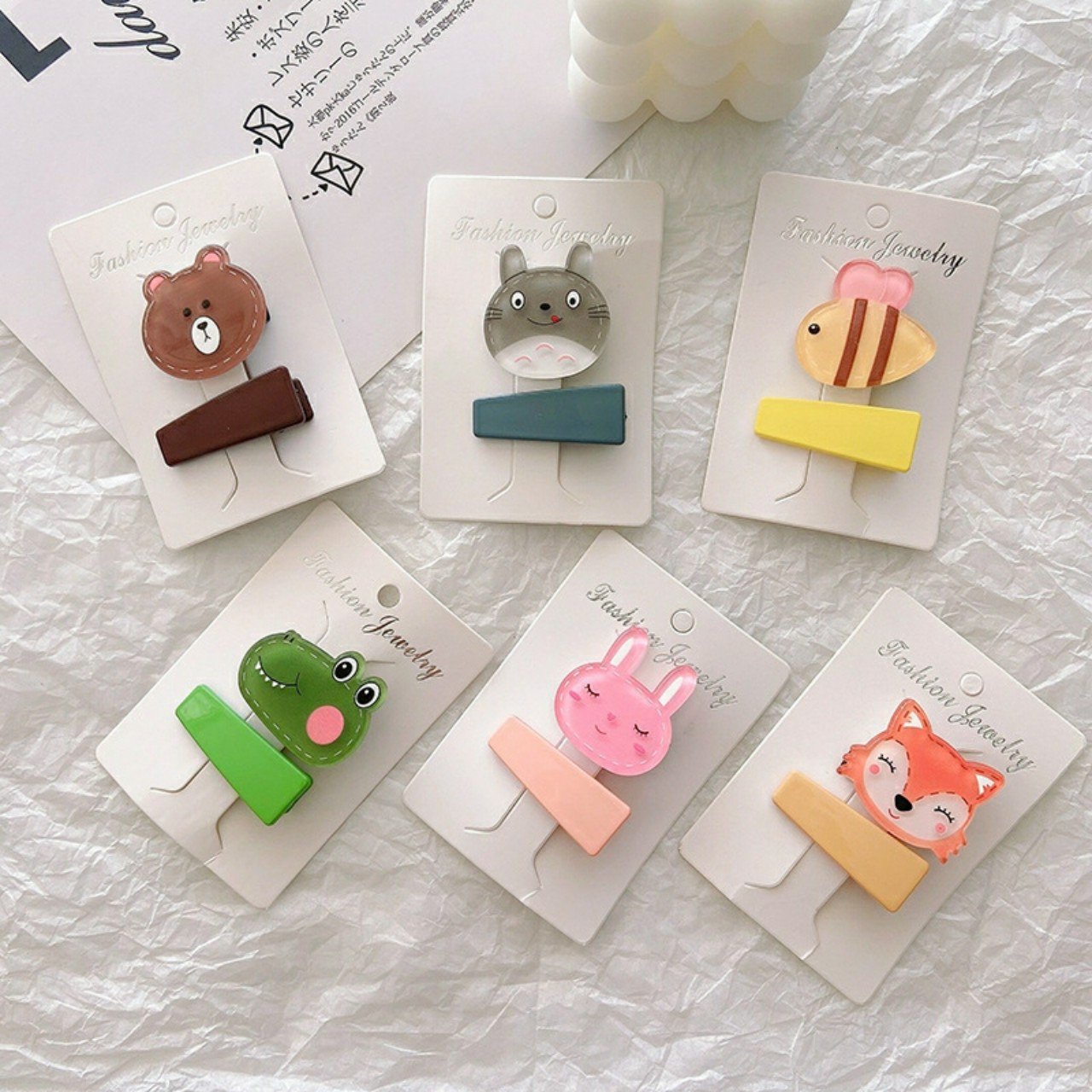 VĨ 02 KẸP HÌNH THÚ BABY