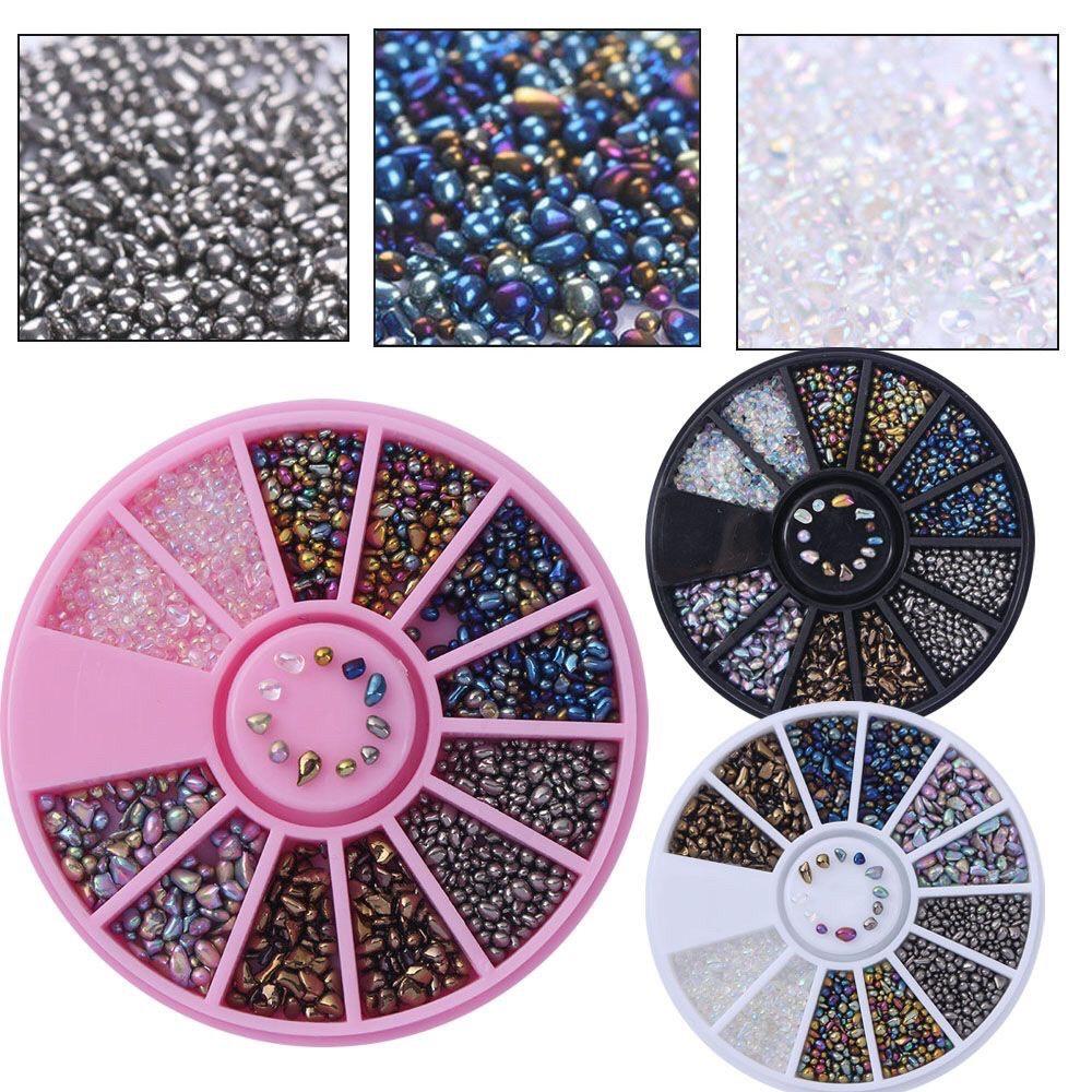 Đá đính móng tay 3d nghệ thuật