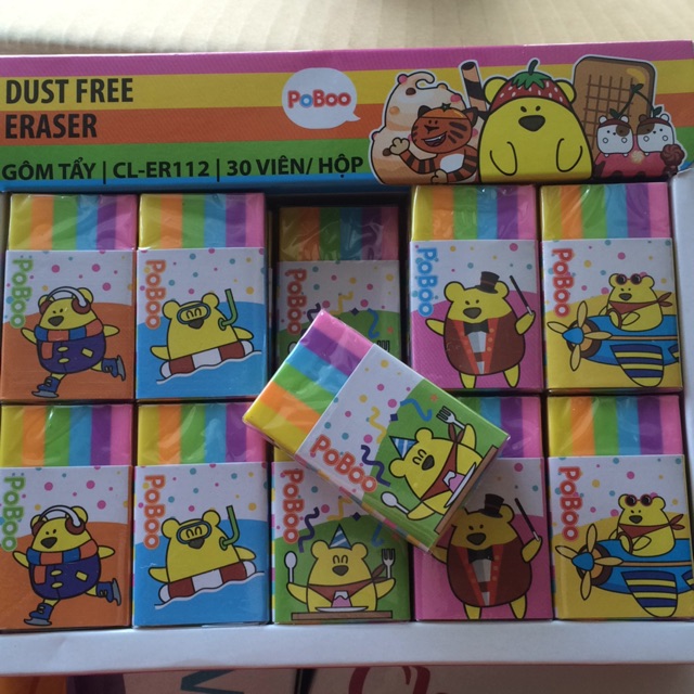 1 Viên Gôm - Tẩy 6 Màu Classmate