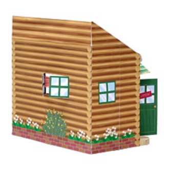 Mô hình giấy 3D  tiệm bánh mì