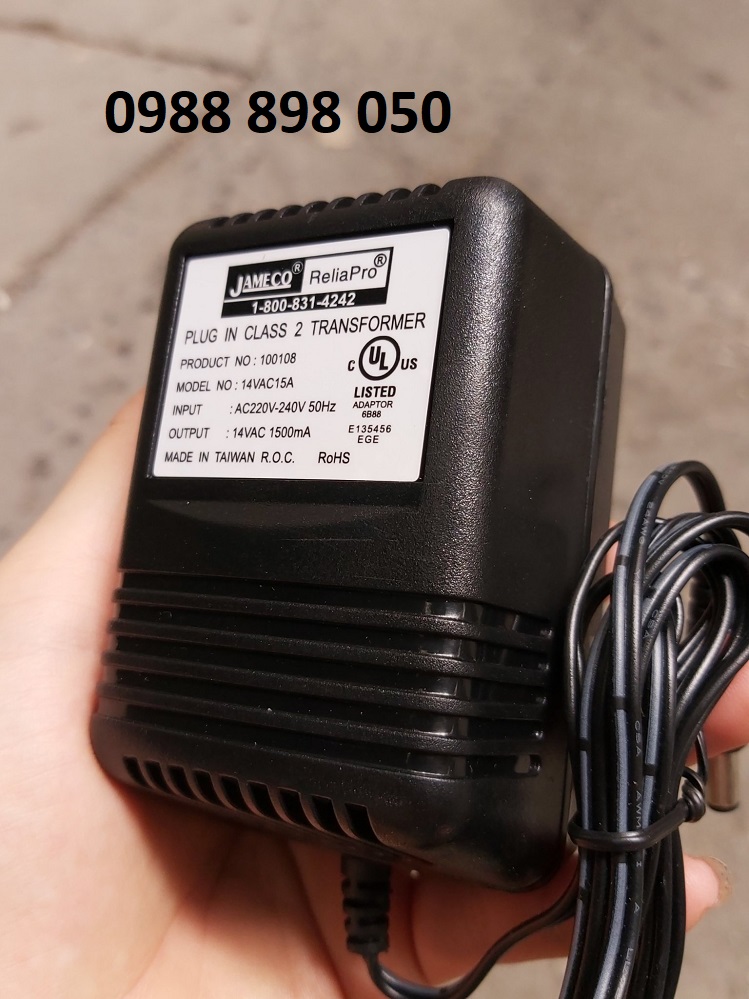 cục nguồn xoay chiều 14vac 1500ma