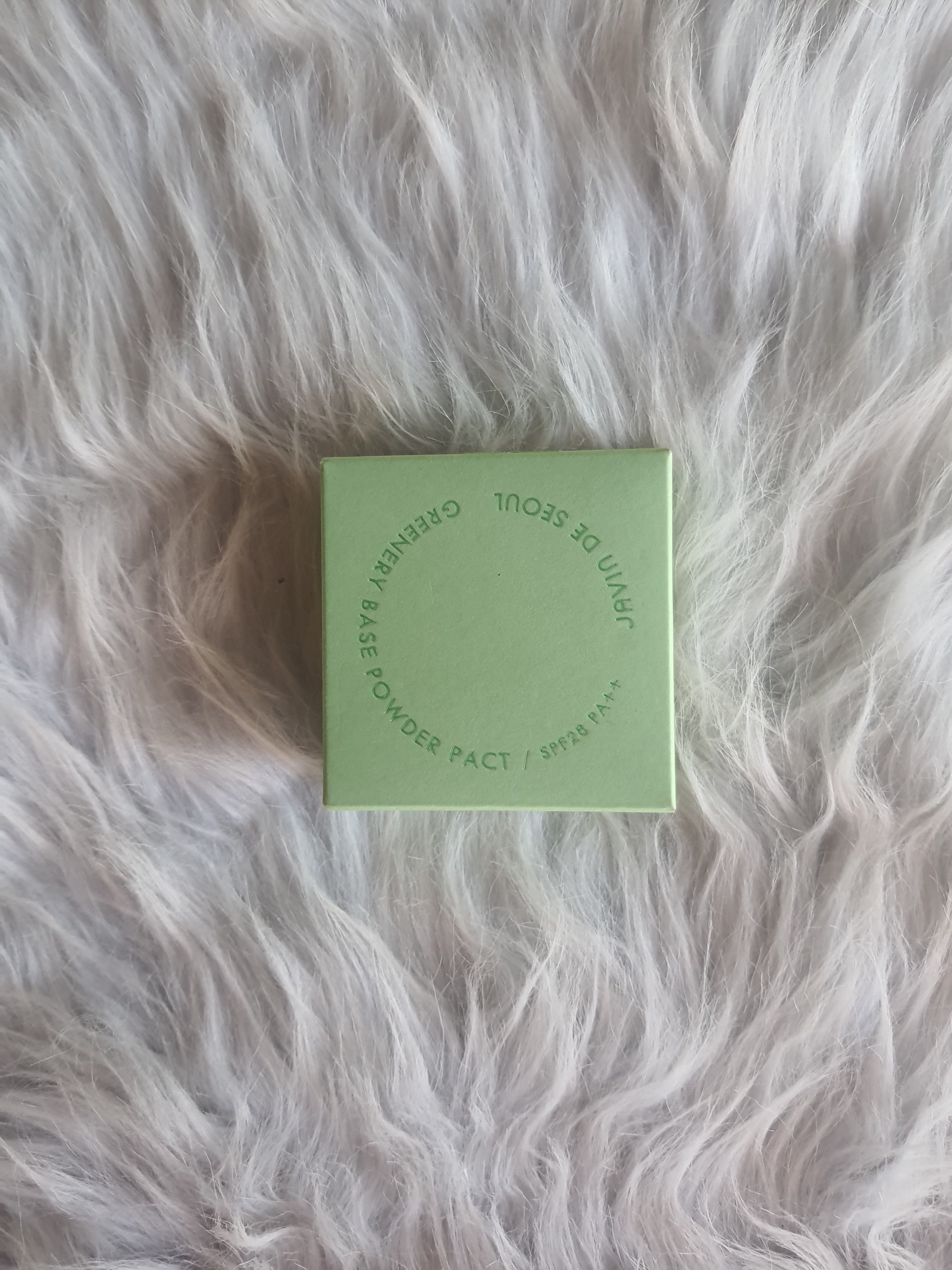 Phấn phủ Greenery xanh Javin De Seoul - Hàn Quốc