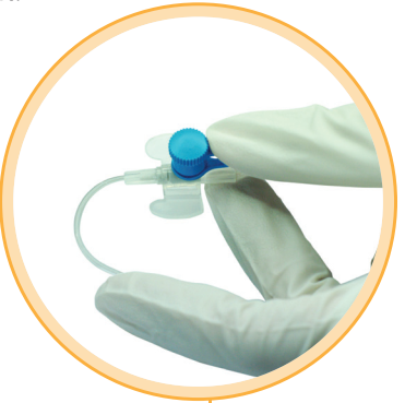 Needle Thread the Peripheral Venous favocath-Pur