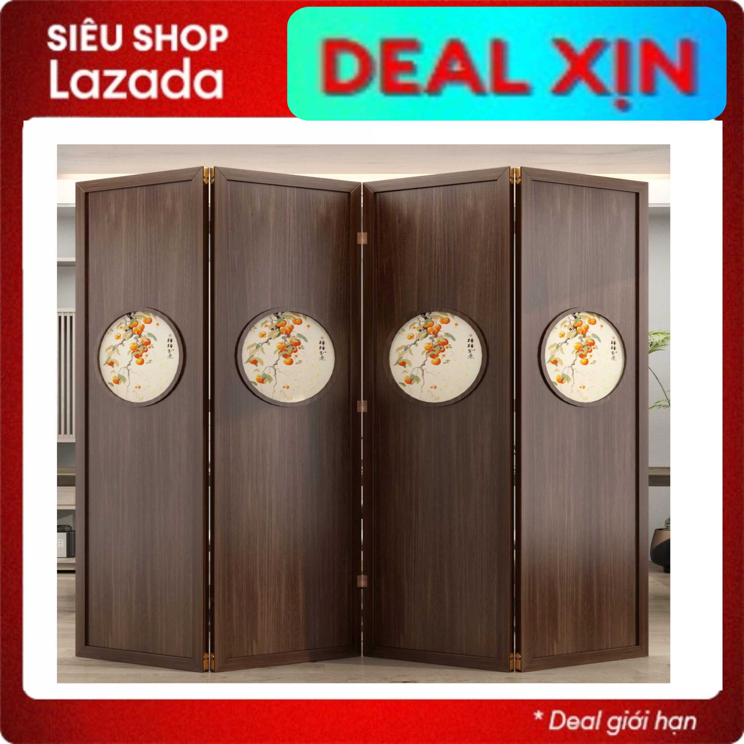Vách ngăn bình phong , Ngăn phòng khách, phòng ngủ, phòng thờ , chất liệu ván milamin thương hiệu ván Ba Thanh
