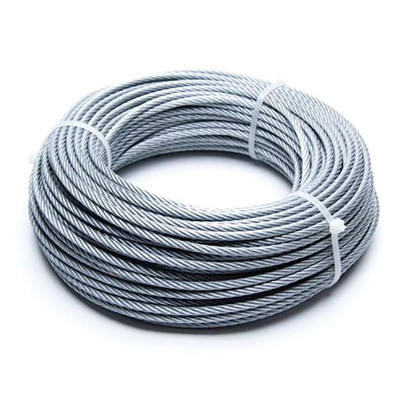 Dây cáp thép mạ kẽm 3.8mm, 5.5mm dây cáp thép lụa, chằng, kéo các thiết bị hay vật dụng chịu tải cao, dây cáp thép bọc