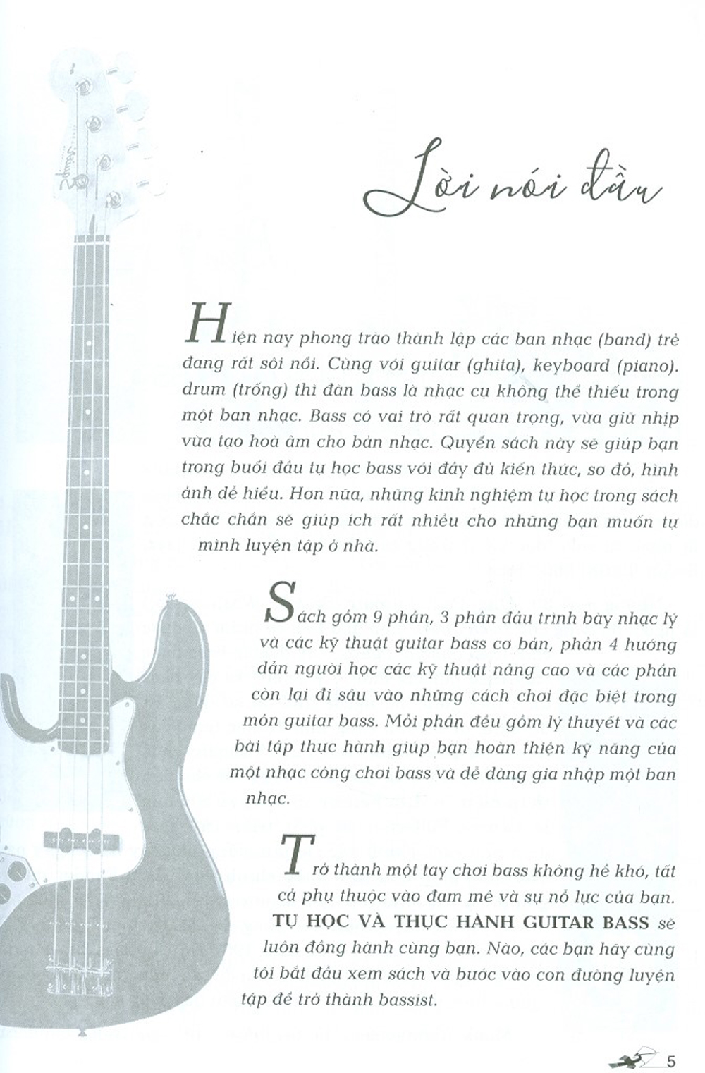 Tự Học Và Thực Hành Guitar Bass