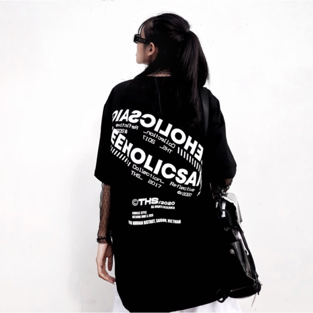 TEEHOLIC Áo Thun Unisex In Logo Vòng Tròn