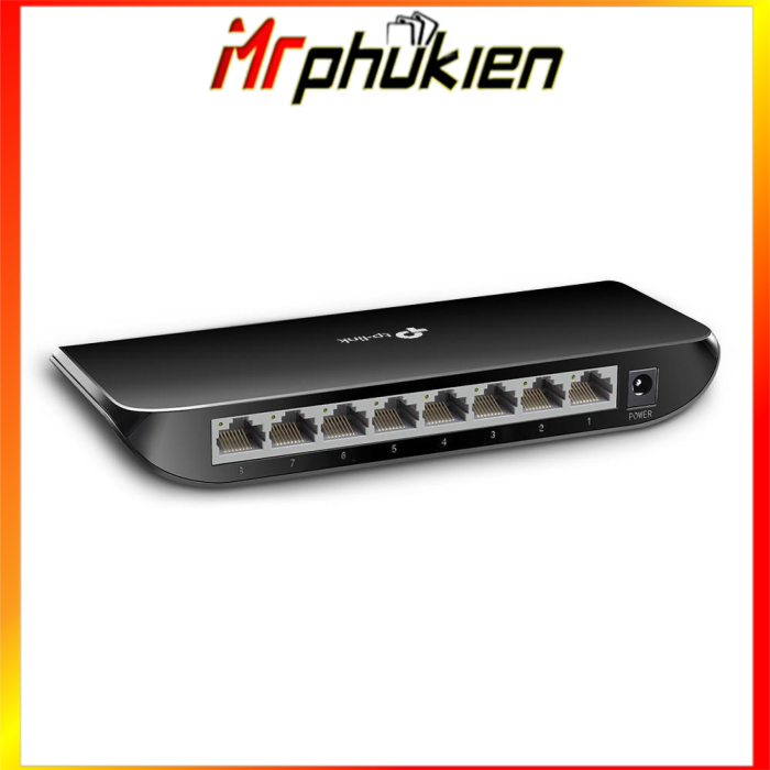 Switch 8 cổng TP-LINK TL-SG1008D (Đen)  - MrComputer
