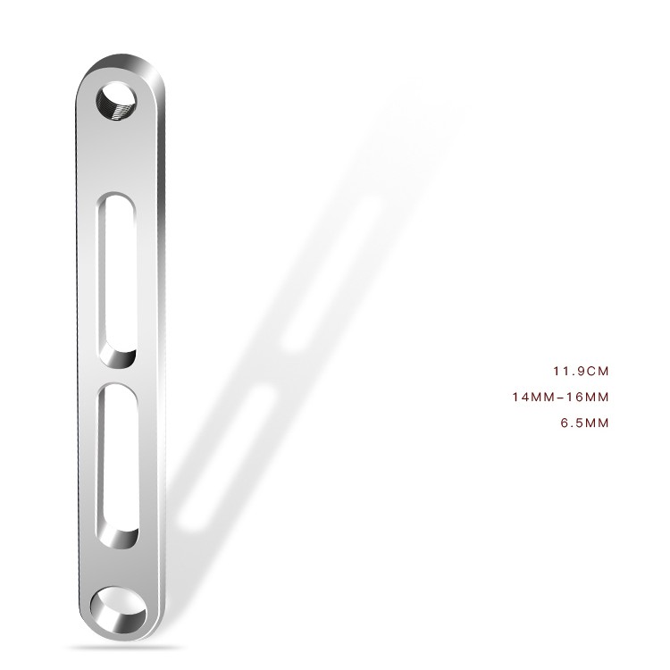 Pat lắp đèn camera chân gương nhôm cnc
