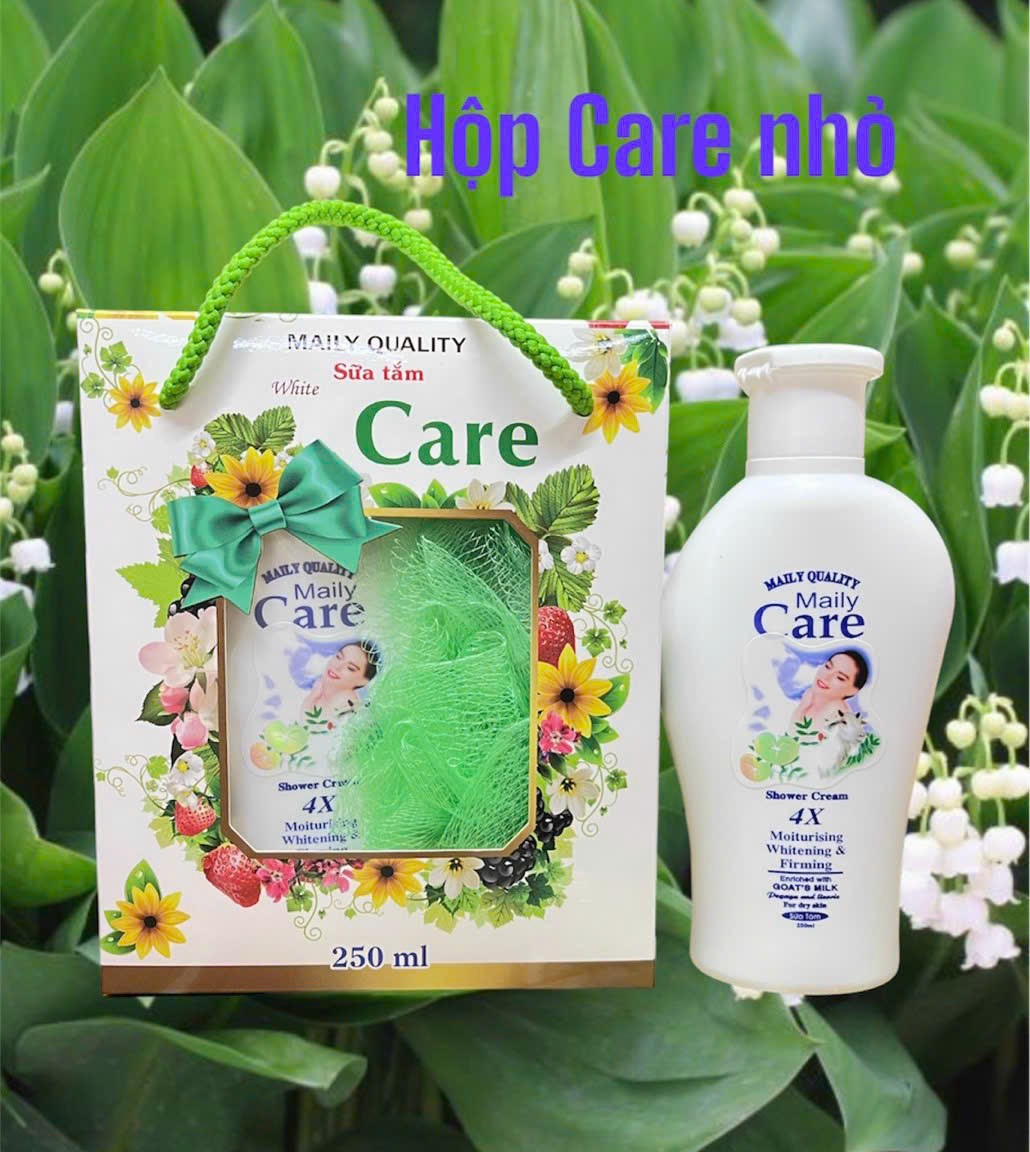 Sữa tắm Care kèm bông tắm