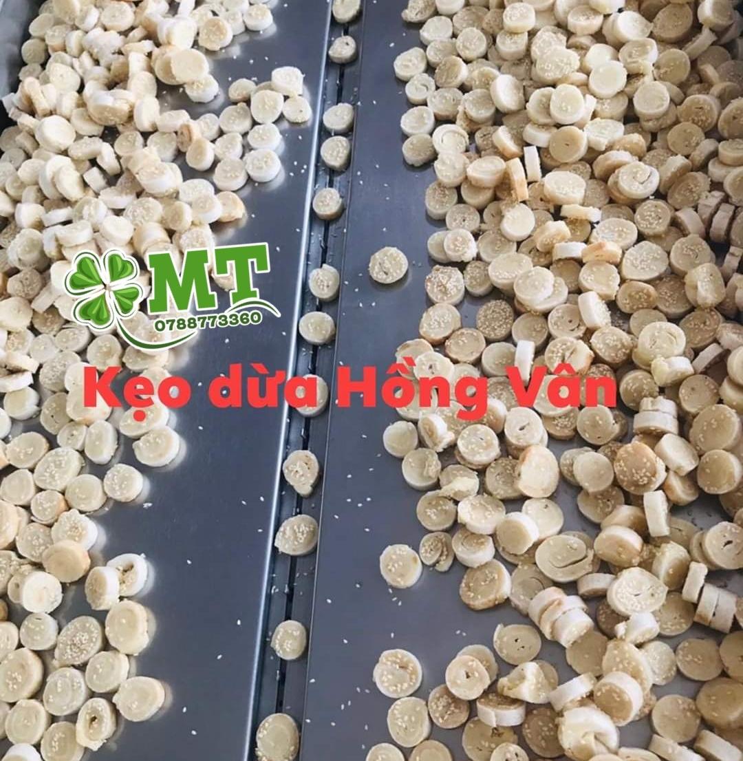 Kẹo dừa dứa non Hồng Vân 500g (Kẹo dừa non ít ngọt)