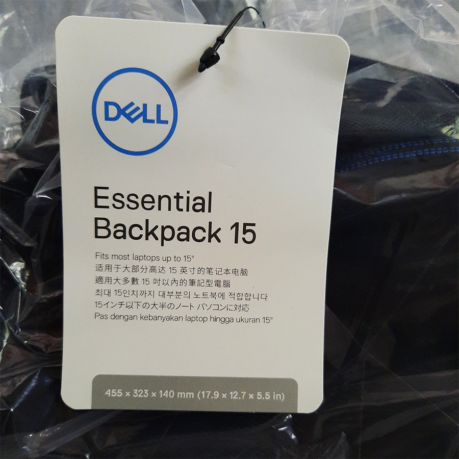 Balo laptop 15.6" Dell Essential Backpack ES1521P