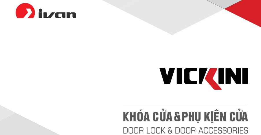 [HCM]Khóa cửa lùa VICKINI E79