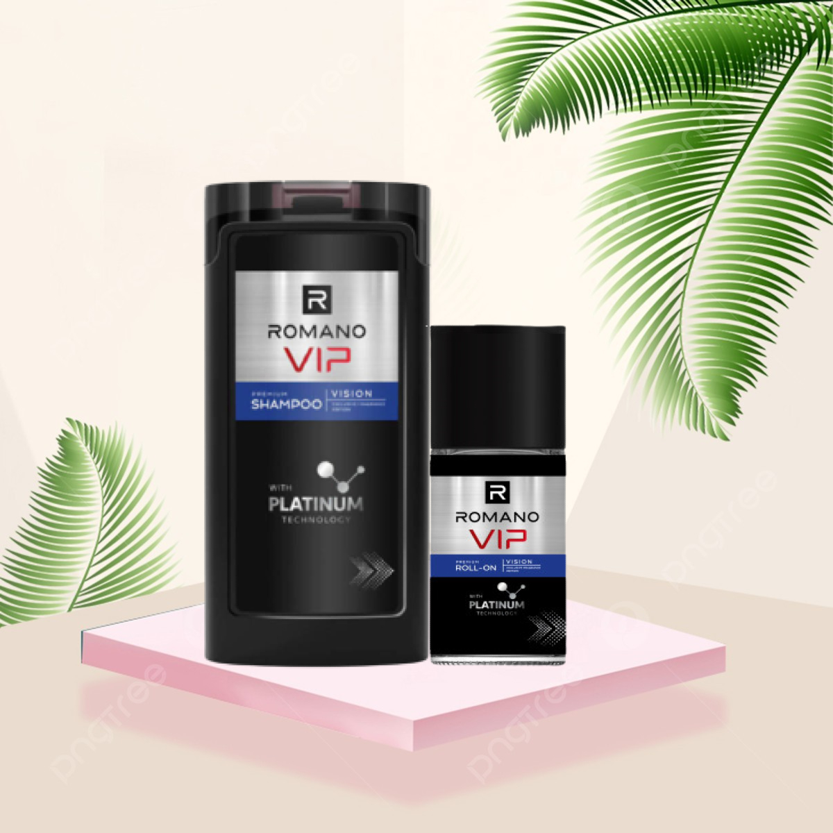 Bộ Dầu Gội Vip Vision 150gr + Lăn Vision 50ml