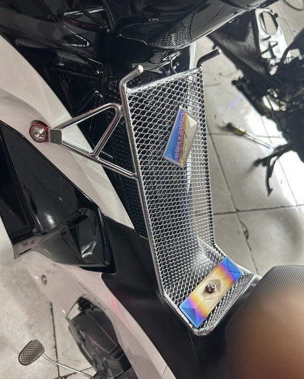 Baga giữa gắn future led dạng inox lưới ( 2018 - 2023 )