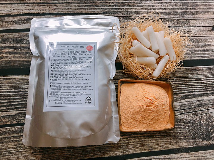 100g BỘT PHÔ MAI LẮC HÀN QUỐC ( LOẠI NGON )
