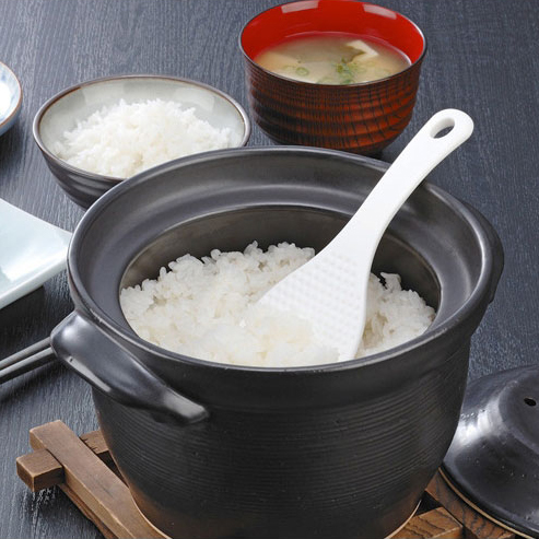 Muôi xới cơm kèm giá đựng Nhật Bản