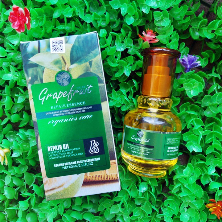 Tinh Dầu Dưỡng Tóc Bưởi Grapefruit 60ml Ngăn Rụng Tóc, Phục Hồi Tóc Hư tổn