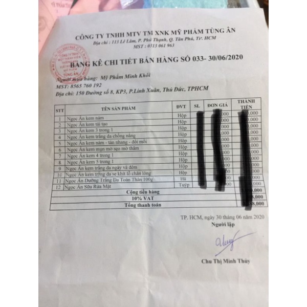 Kem Ngọc Ân Mụn Thâm Liền Sẹo 12g