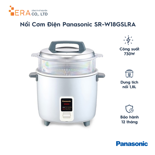 Nồi cơm điện Panasonic SR-W18GSLRA