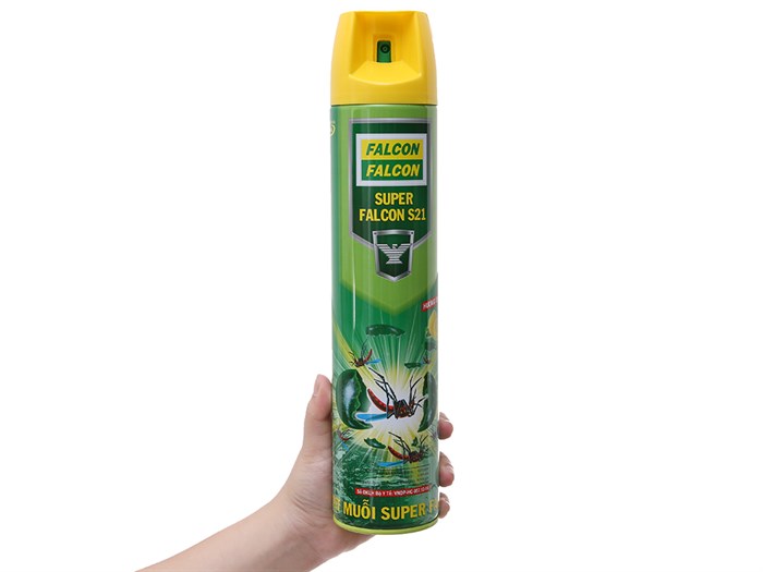 Bình xịt muỗi Falcon hương chanh 600ml