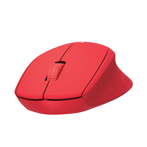 Chuột máy tính không dây Logitech M331 Silent Plus (Đen/Đỏ/Xanh dương) - Bảo hành 12 tháng
