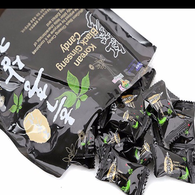 Kẹo Hắc Sâm Daedong Hàn Quốc Bịch 250g- kẹo sâm Hàn quốc - hắc sâm