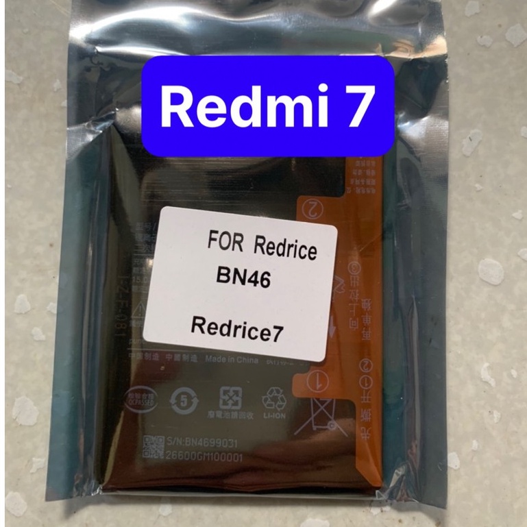 Pin xiaomi bn46 / redmi 7 / redmi note 8 / pin zin dung lượng 4000mah