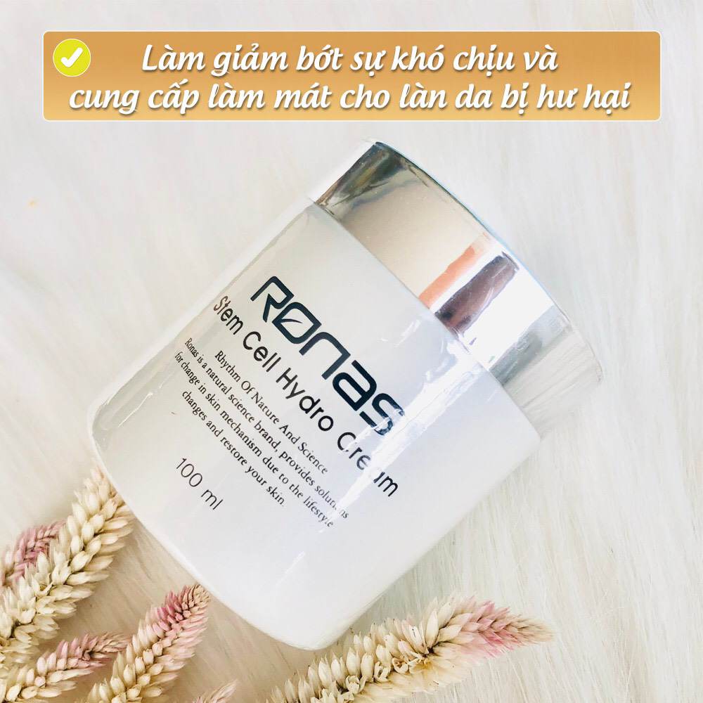 Kem dưỡng tế bào gốc Ronas Stem Cell Hydro Cream 100ml