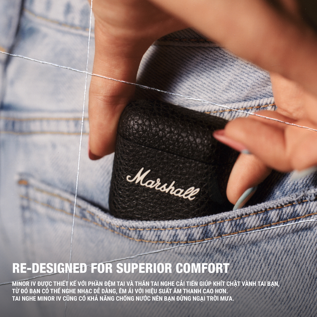 Tai Nghe Marshall Bluetooth Truewireless MINOR IV