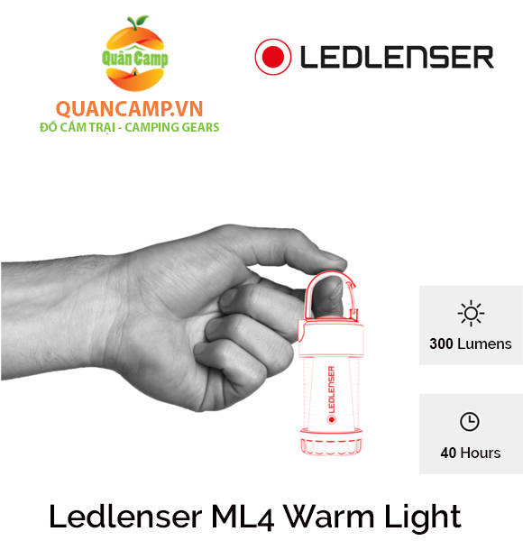 [HCM]Đèn pin cắm trại Ledlenser Ml4