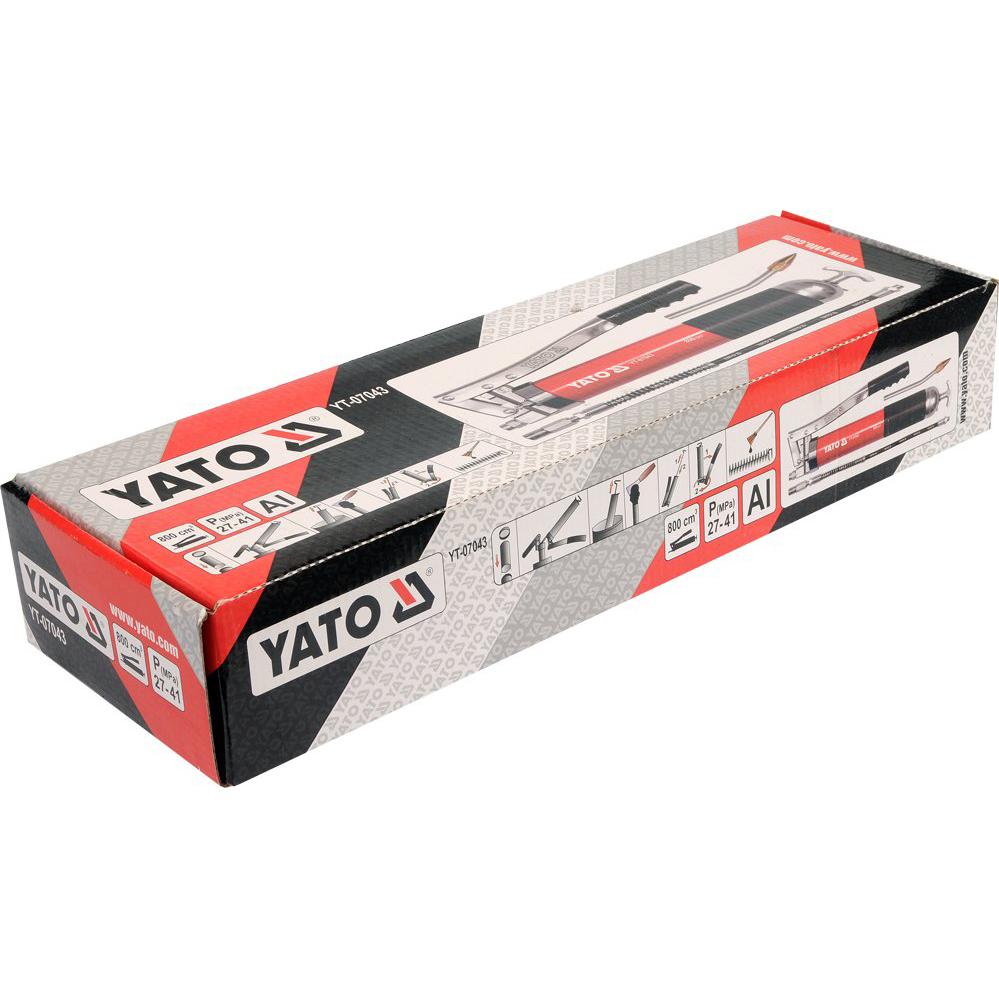 Bơm mỡ cầm tay 800cc Yato YT-07043