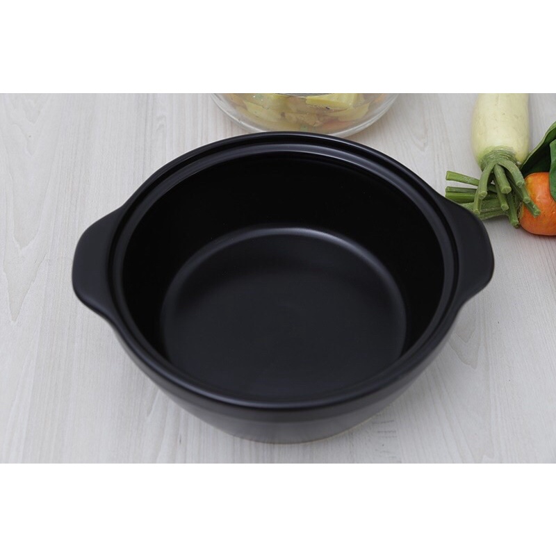 [Free Ship] - Nồi đất kho cá kho thịt 1lít, 2lít, 3 lít