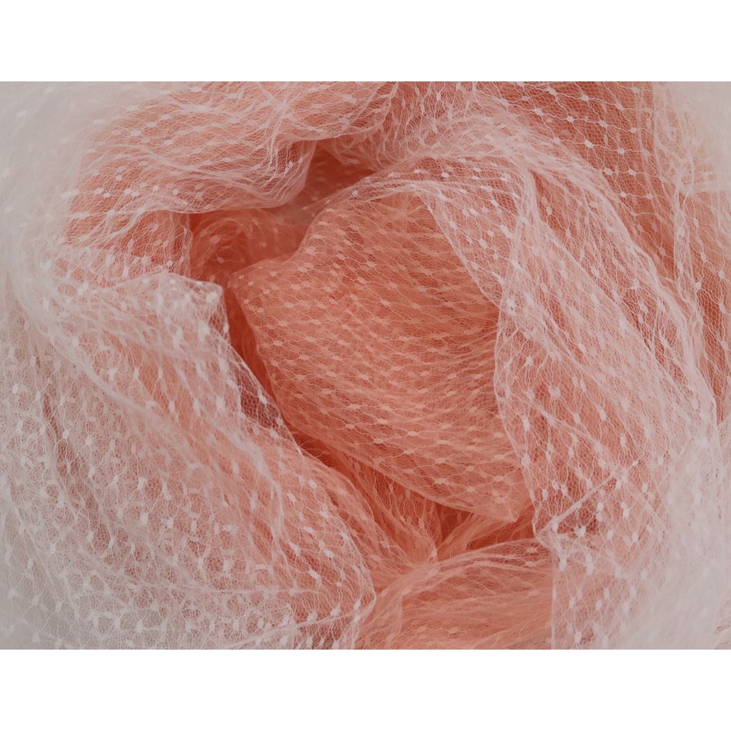 VẢI LƯỚI CHẤM KẺ CHÉO,TRANG ĐIỂM KHỔ 150CM