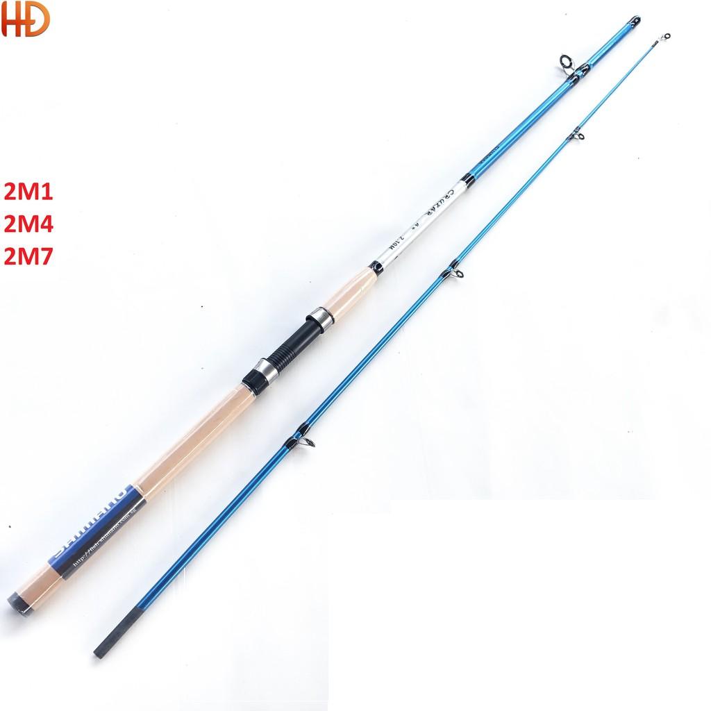 Cần câu Shimano Cruza 2 khúc rỗng - Bọng 2m1-2m4-2m7 (HĐ91). Kích thước chính xác của sản phẩm này là: 2m4