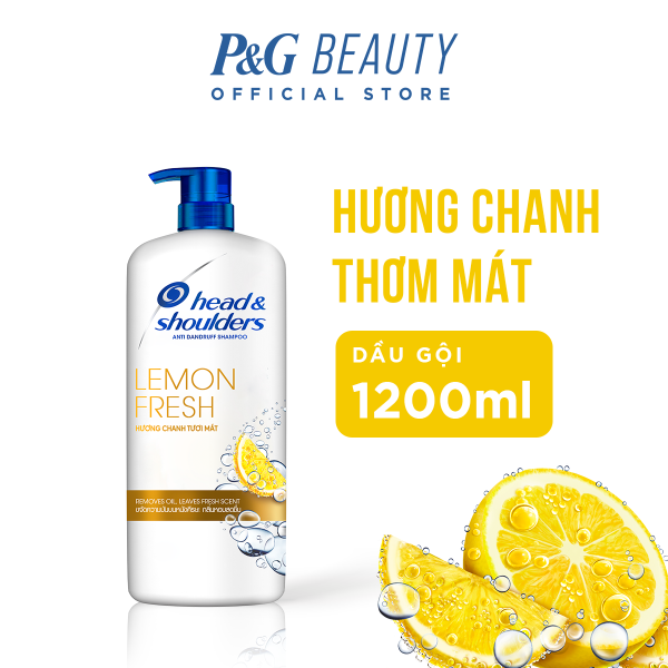 Dầu Gội Head & Shoulders Hương Chanh chai 1200ml nhập khẩu