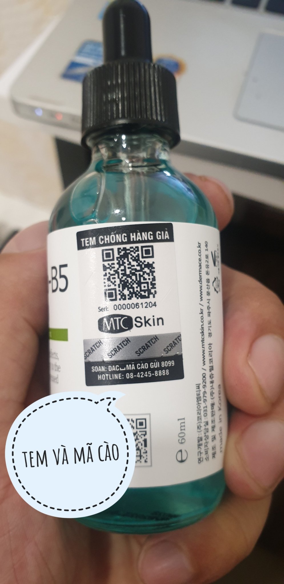 [HCM]SERUM HYDRO B5 SERUM CẤP ẨM PHỤC HỒI DA có tem 60ml Hàn Quốc